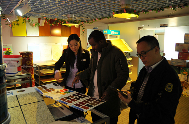 埃塞俄比亞客戶到訪友情漆 埃塞俄比亞客戶到訪友情漆