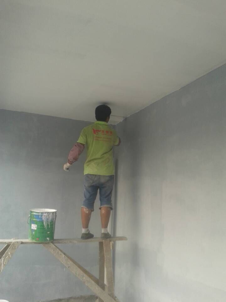 友情漆金沙外墻工程正式啟動(dòng)