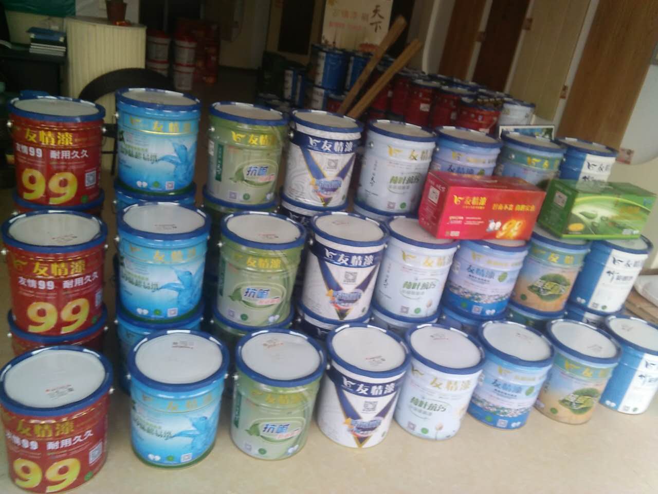 加盟友情漆創業引起媒體關注