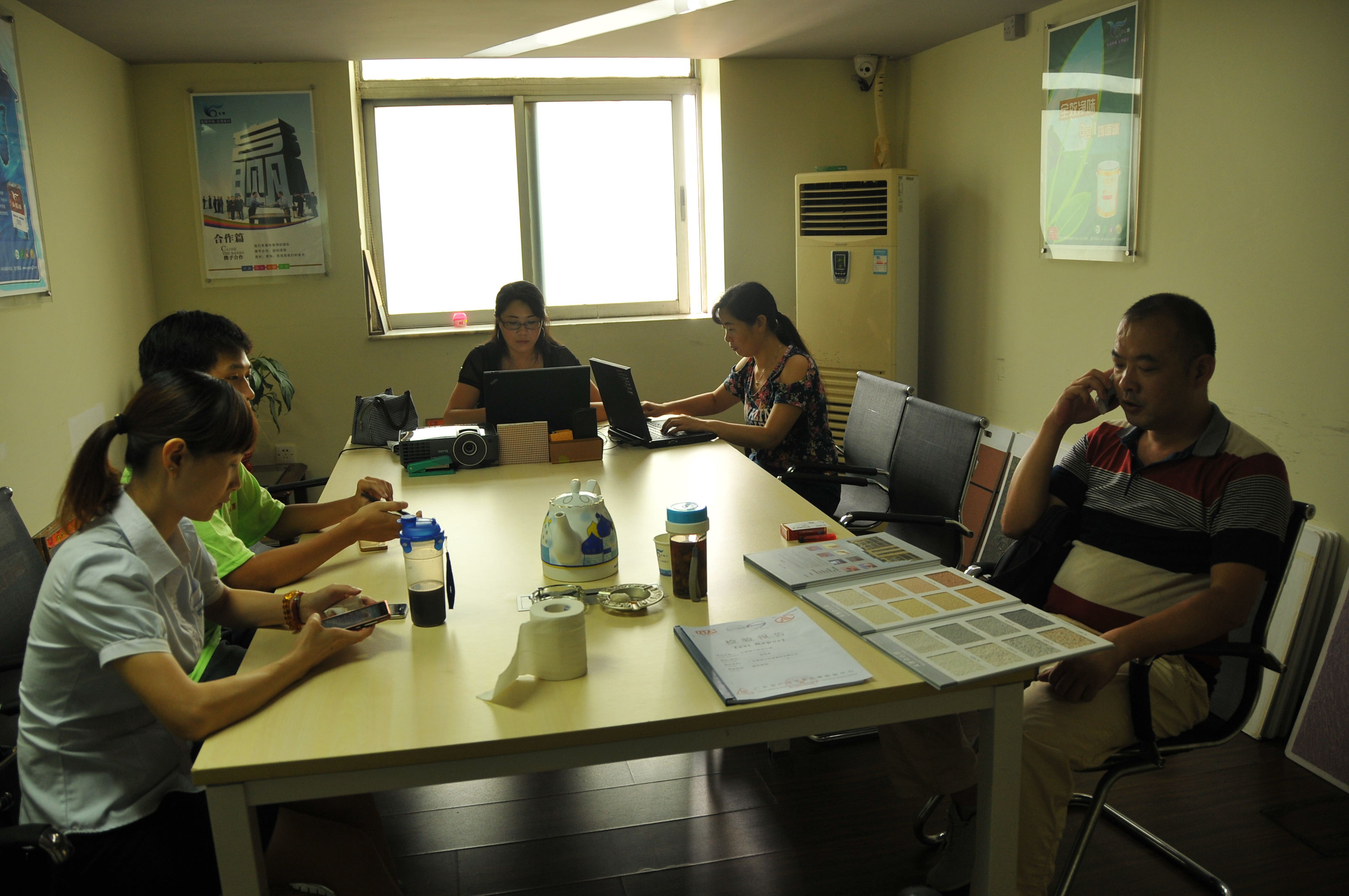 汕頭陳先生到訪友情漆